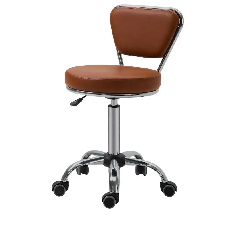 Vintage Swivel Stool with Adjustable Height