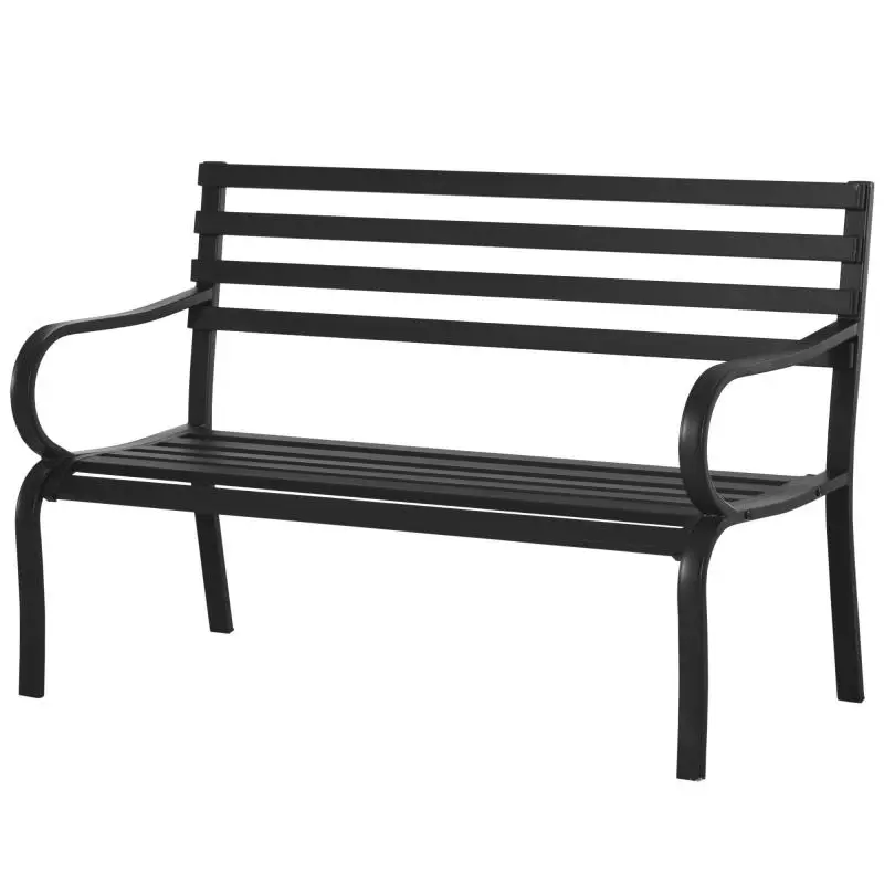 2-Seater Garden Bench, 127 cm
