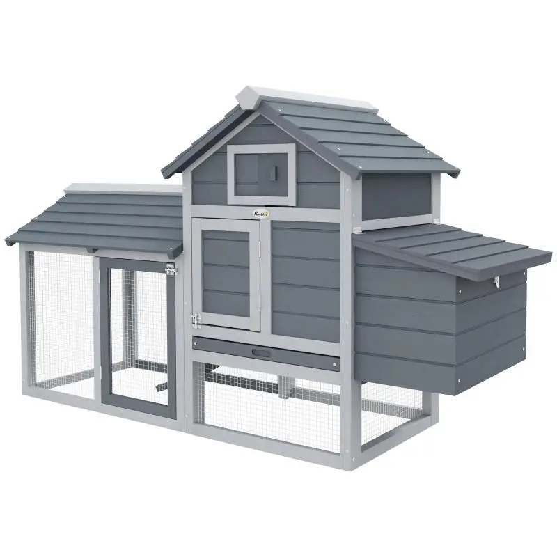Raised Chicken Coop, 150.5 cm
