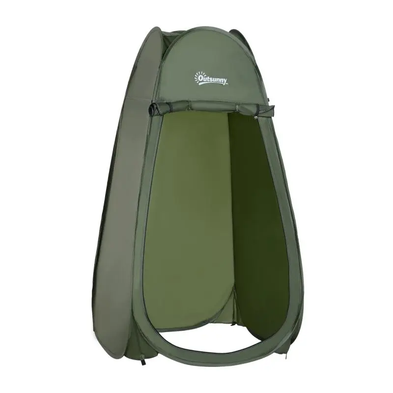 Pop-Up Shower Tent, Green