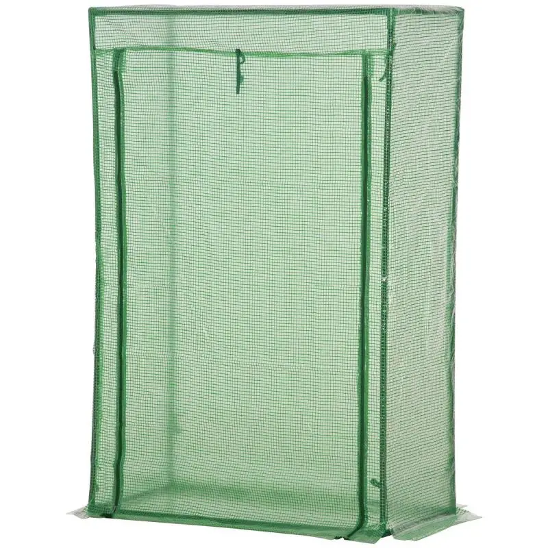 Garden Greenhouse with Roll-Up Door, 100 cm
