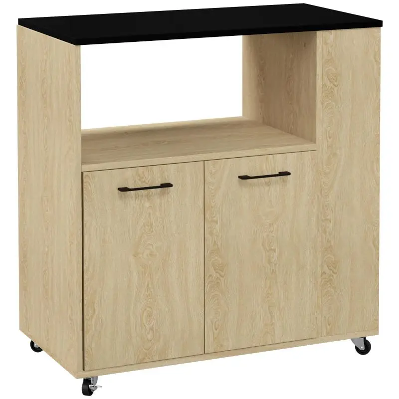 Kitchen Trolley on Wheels, 75 × 40 × 80.5 cm