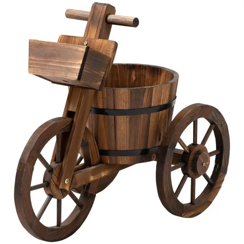 Tricycle Plant Stand, 52 × 31 × 45.5 cm