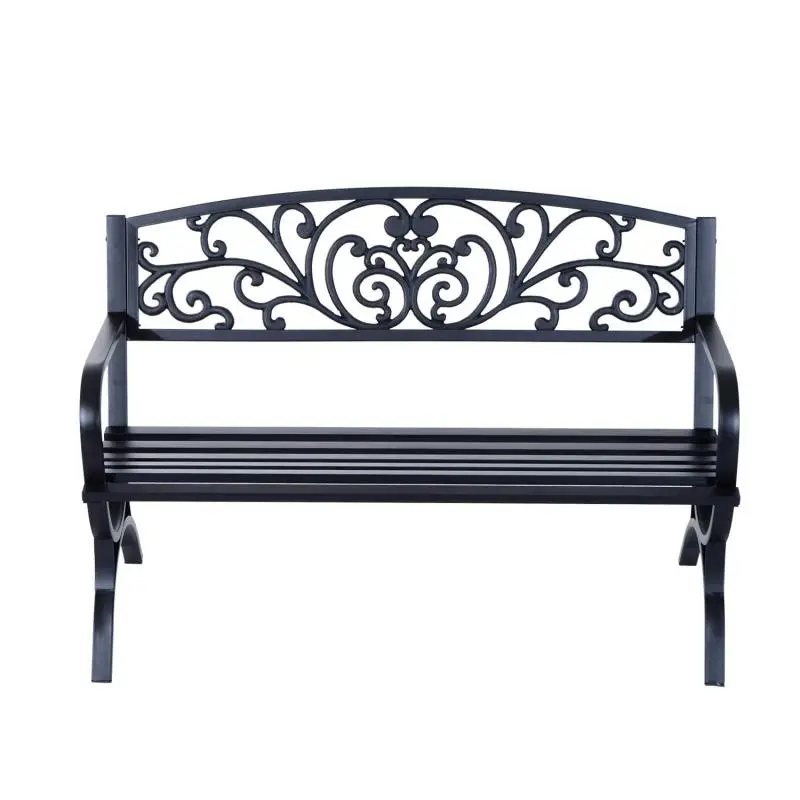 3-Seater Garden Bench, 127 × 60 × 85 cm