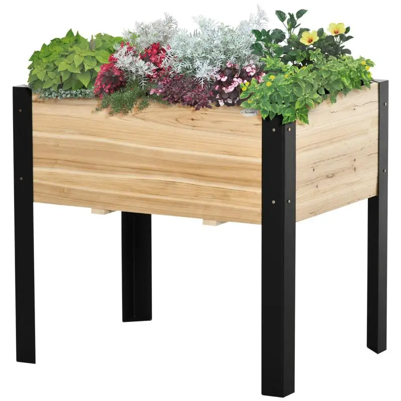 Raised Garden Planter with Legs, 80 cm