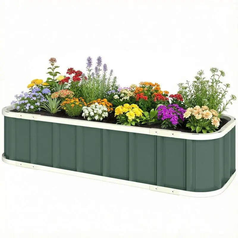 Raised Garden Bed 136 x 52 x 31 cm
