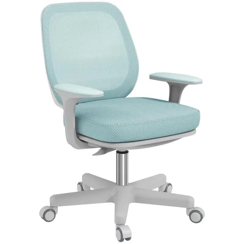 Ergonomic Swivel Office Chair, Green