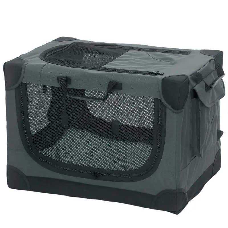 Foldable Dog Carrier with Cushion, Up to 4 kg
