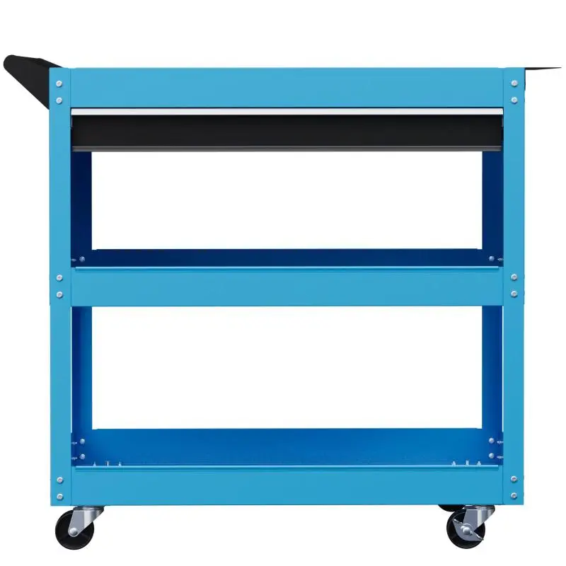 3-Tier Tool Trolley with 4 Wheels