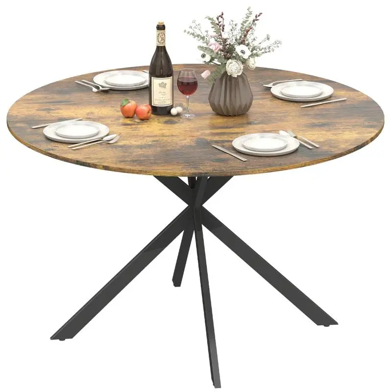Round Dining Table, 100 cm, Oak