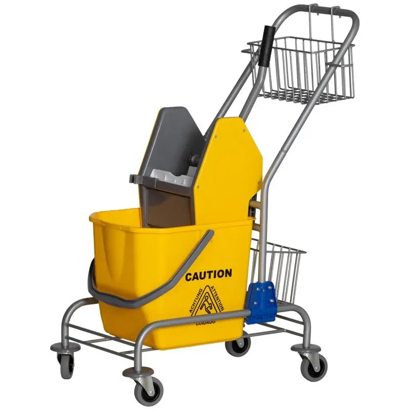 Cleaning Bucket on Wheels, 26 L
