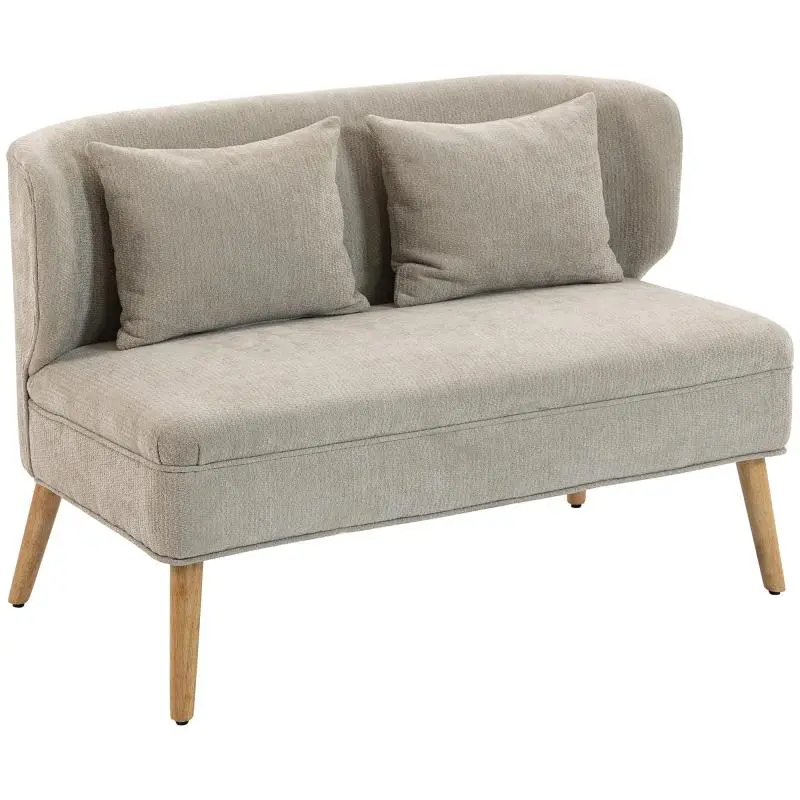 2-Seater Sofa in Dark Green Chenille
