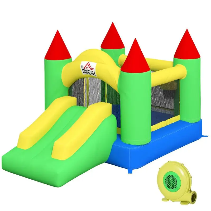 Bouncy Castle with Slide and Safety Net