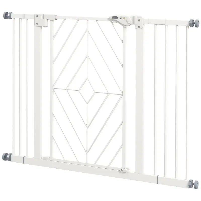 Adjustable Safety Gate, White