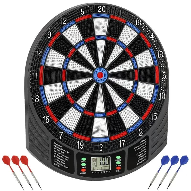 Electronic Dartboard with LCD Display