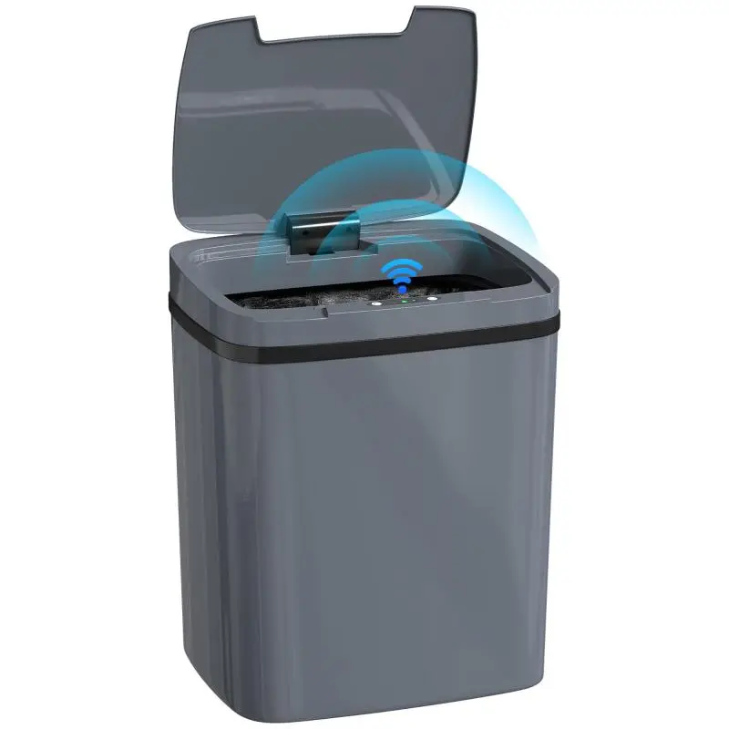 Motion Sensor Bin 15 L Grey