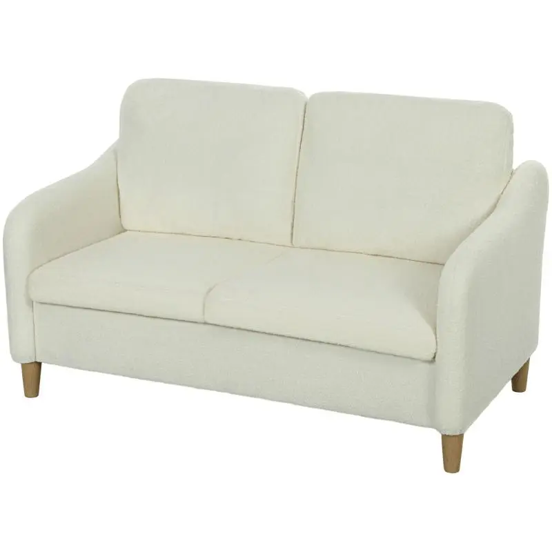 2-Seater Sofa in Cream White