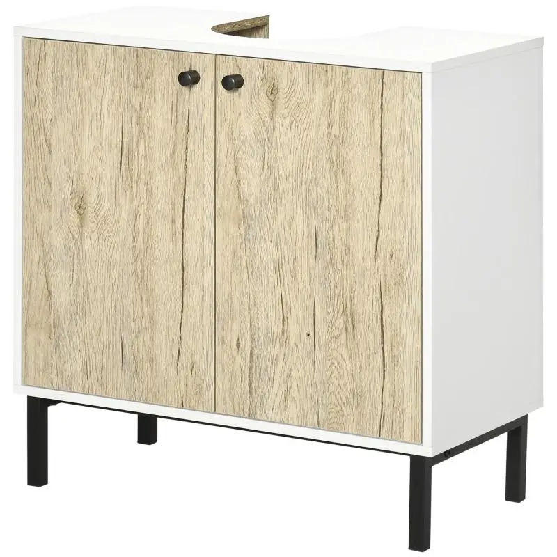 Under-Sink Bathroom Cabinet with Shelf