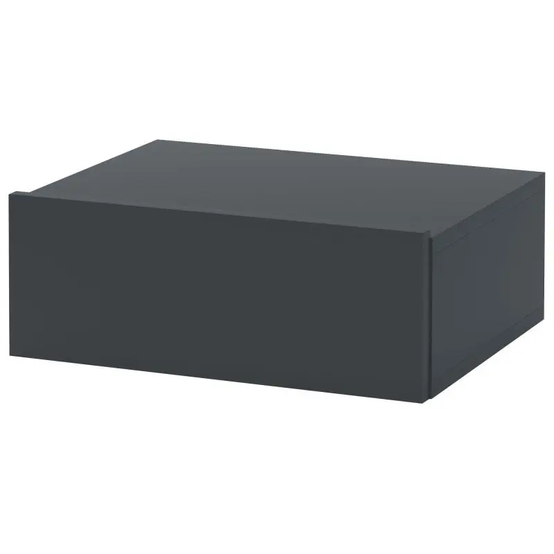 Wall-Mounted Nightstand with Drawer, 40 × 30 × 15 cm