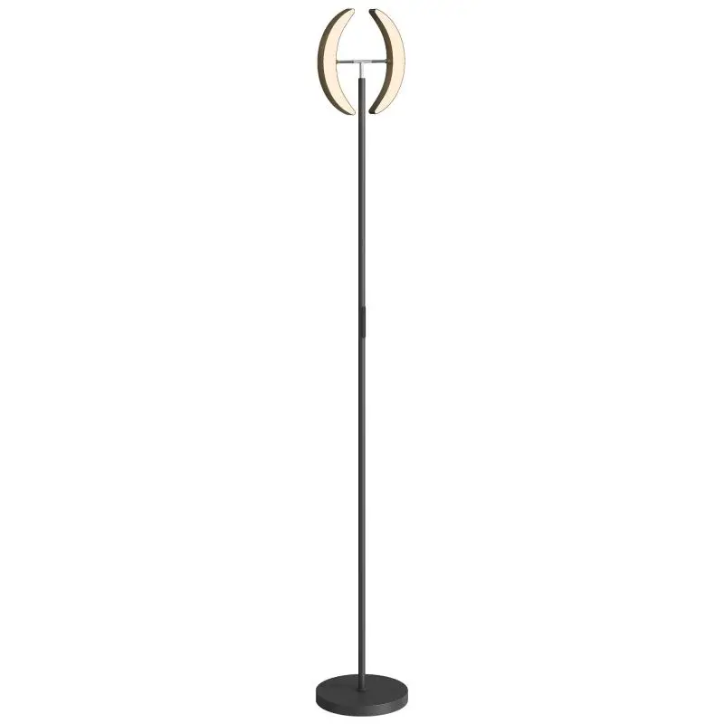 Dimmable Floor Lamp with Remote Control, Black