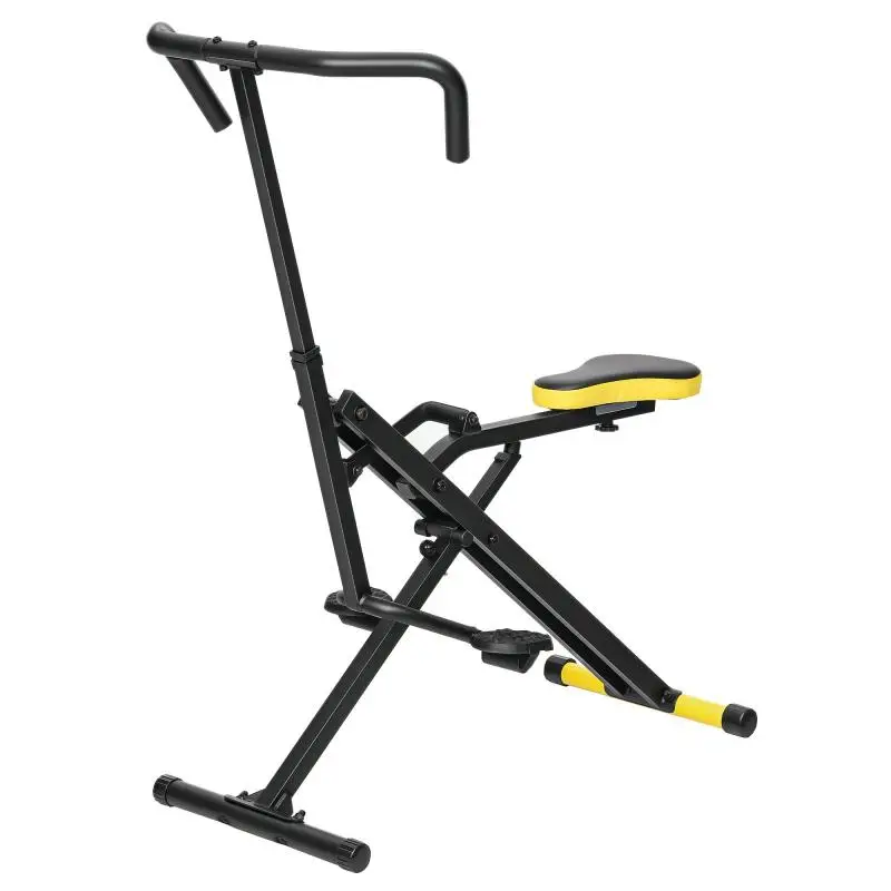 Foldable Total Crunch Machine with Adjustable Seat