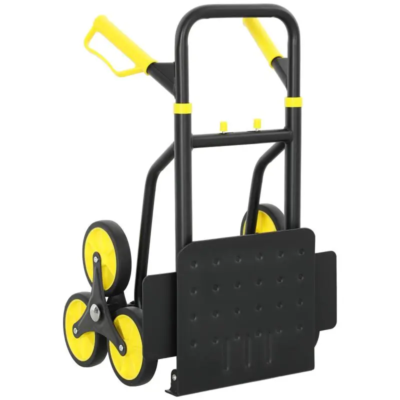 Folding Stair Climbing Hand Truck, 120 kg Capacity