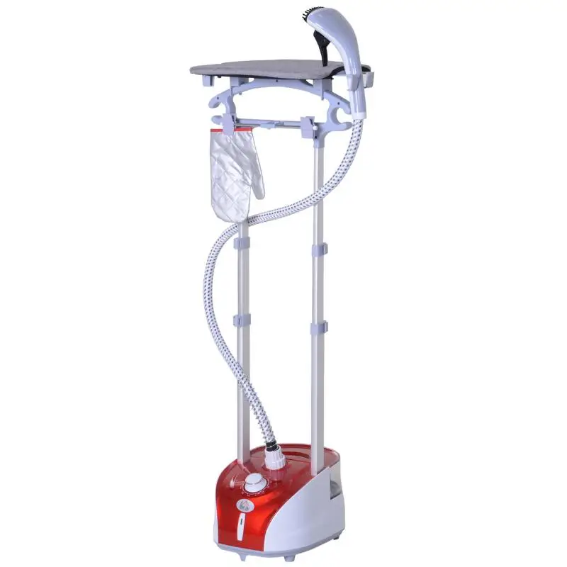 Vertical Garment Steamer, 2 L, Red