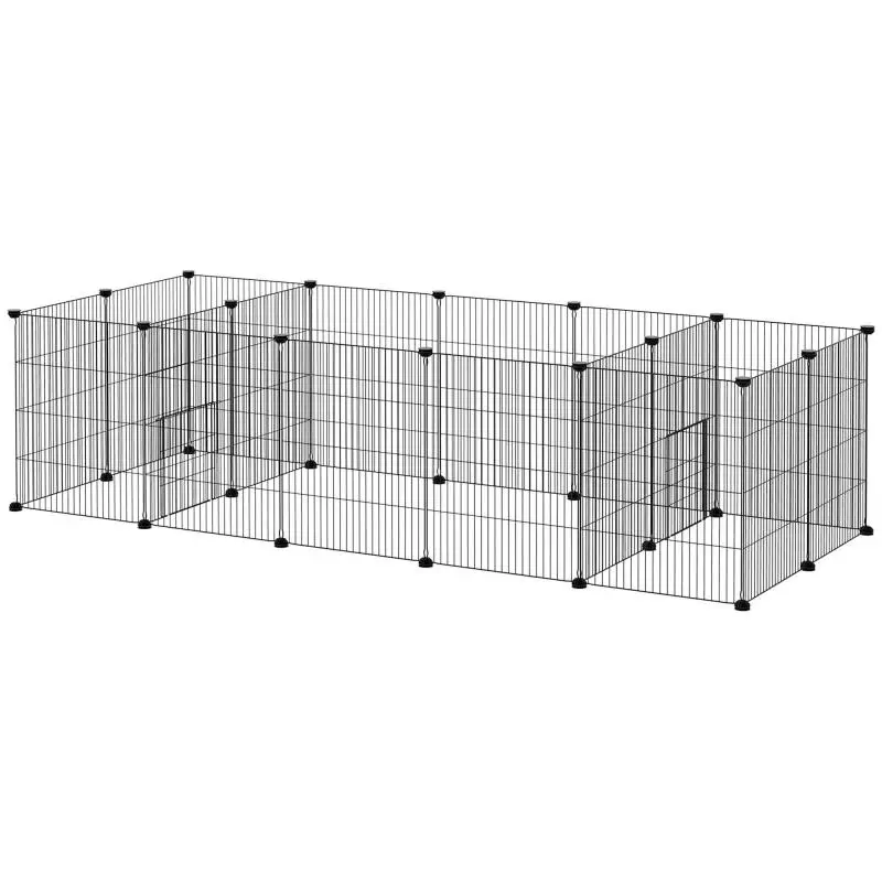 Modular Small Animal Playpen, 175 × 70 × 45 cm