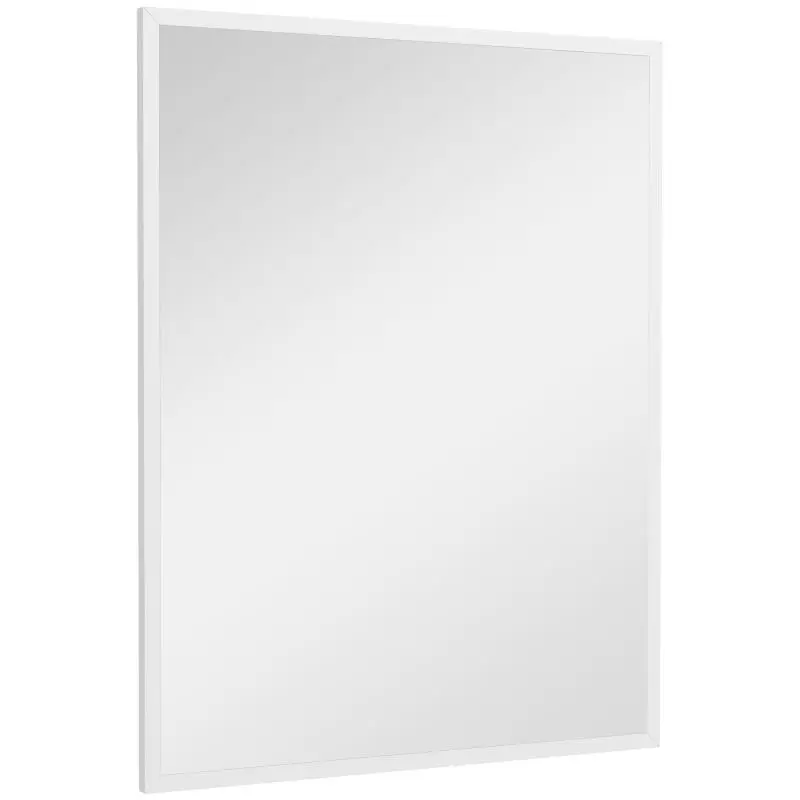 Rectangular Wall Mirror, 60 x 80 cm, White