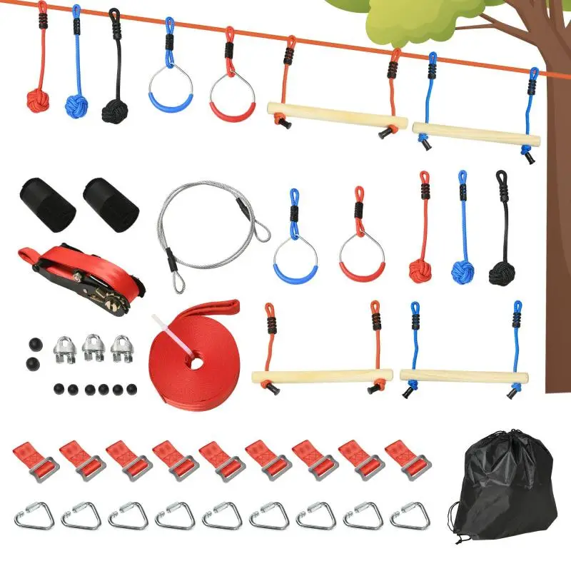 Ninja Obstacle Course for Children, 10 m