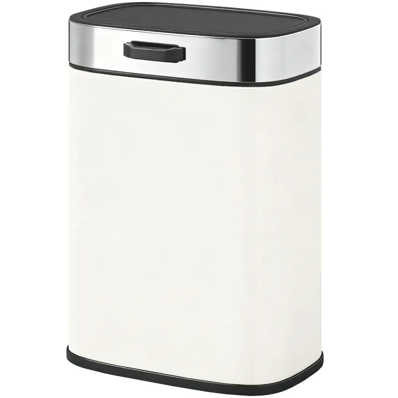 5 L Stainless Steel Bin, Cream White
