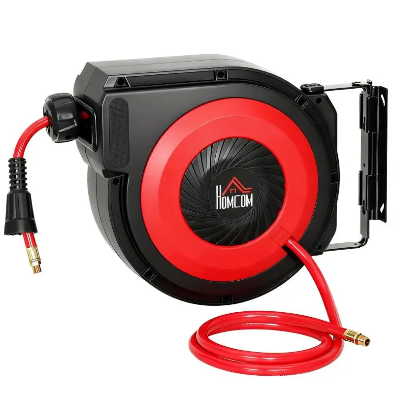 Wall-Mounted Hose Reel, 16.5 m