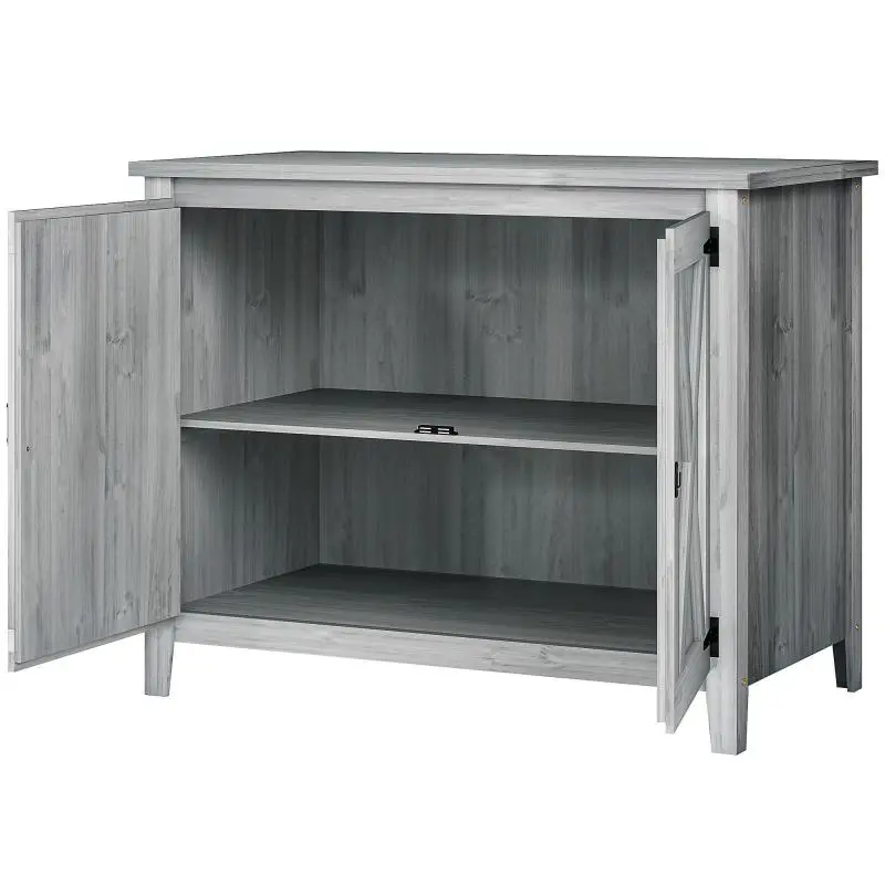 Garden Cabinet with Double Doors, 110 x 60 x 88.5 cm