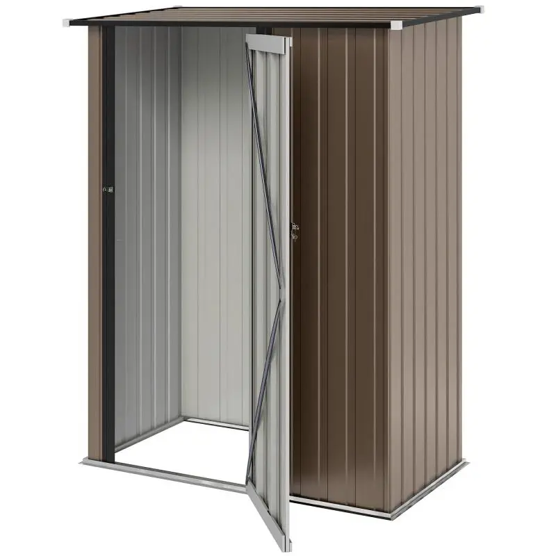 Garden Shed with Sloped Roof, 1.07 m²