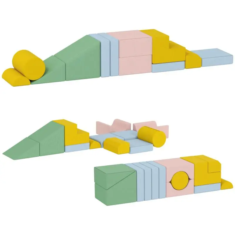 12-Piece Soft Building Block Set