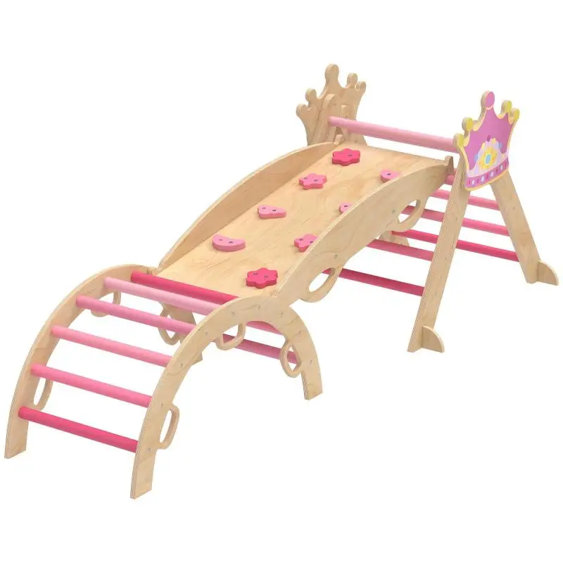 6-in-1 Indoor Climbing Frame for Kids