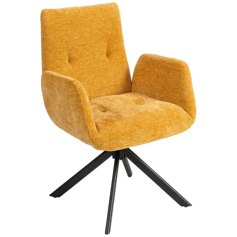 Swivel Armchair, 120 kg, Cream White