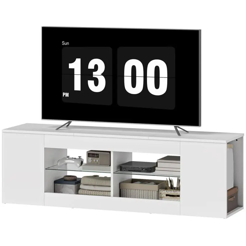 TV Stand, 140 cm, White