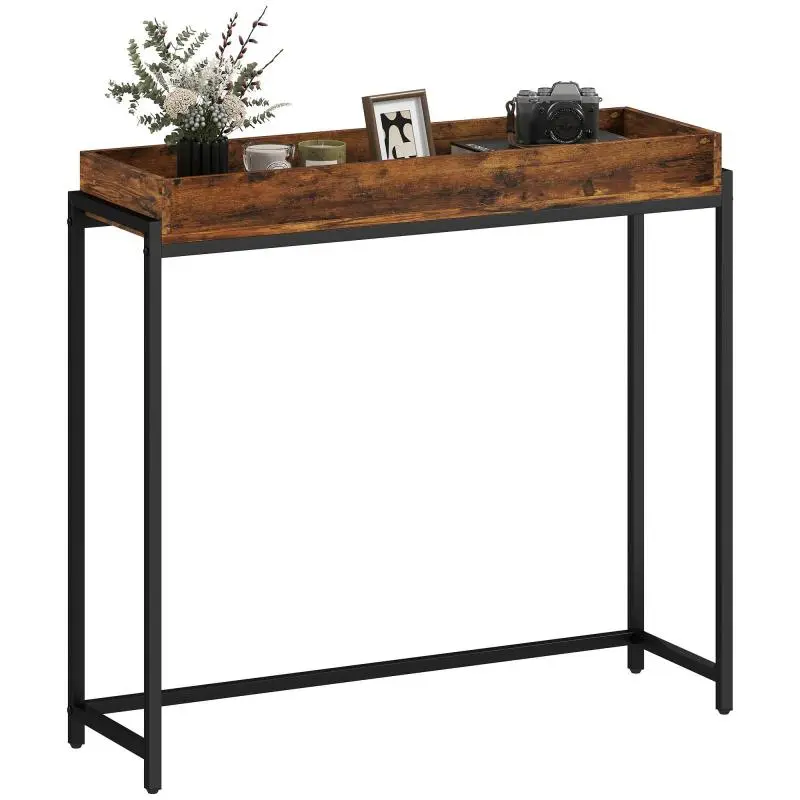 Narrow Console Table, 100 x 30 x 91 cm