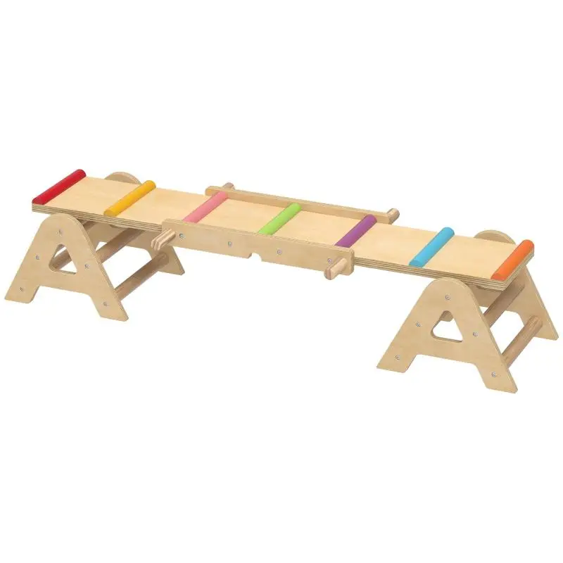 2-in-1 Kids Balance Rocker, 133 x 38 x 24 cm
