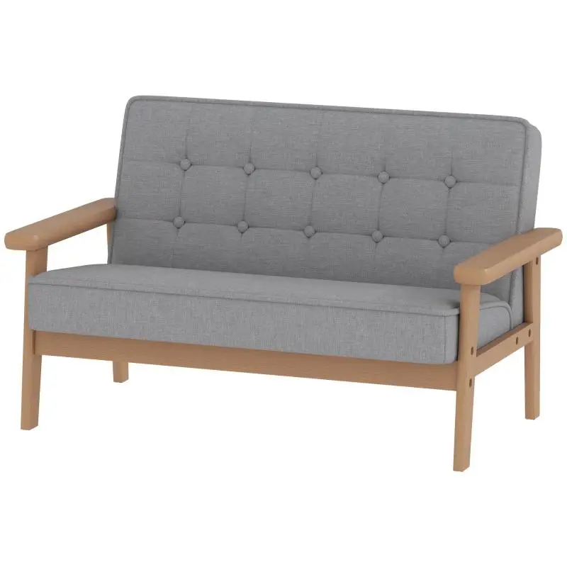 Children's Sofa, Grey, for Ages 3 to 8