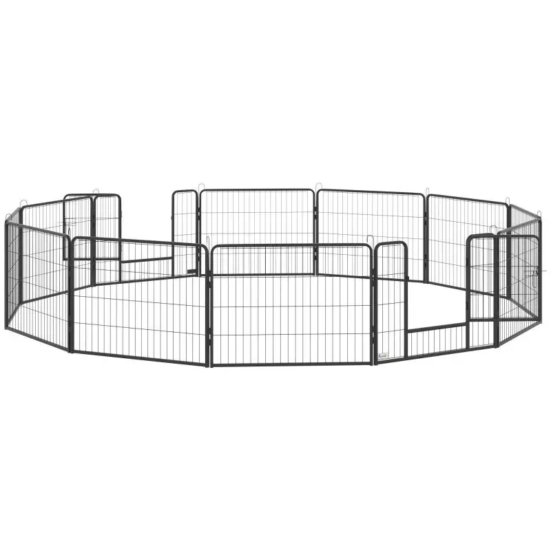 Dog and Puppy Playpen with 12 Panels