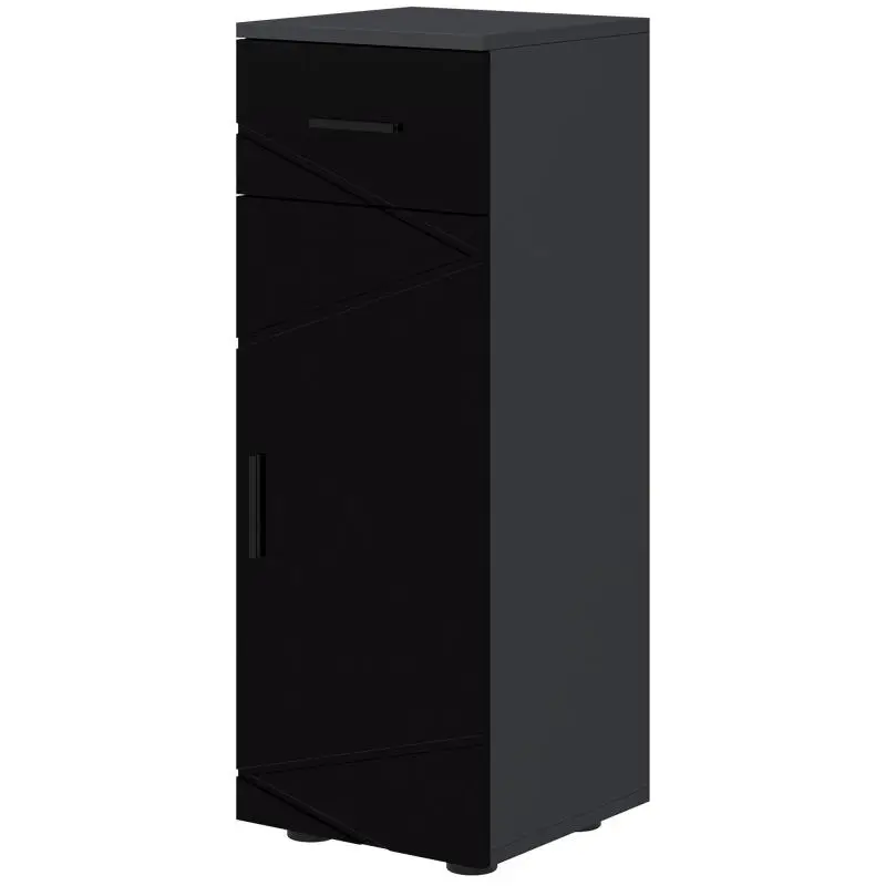 Bathroom Cabinet with Drawer and Adjustable Shelf, 30 cm