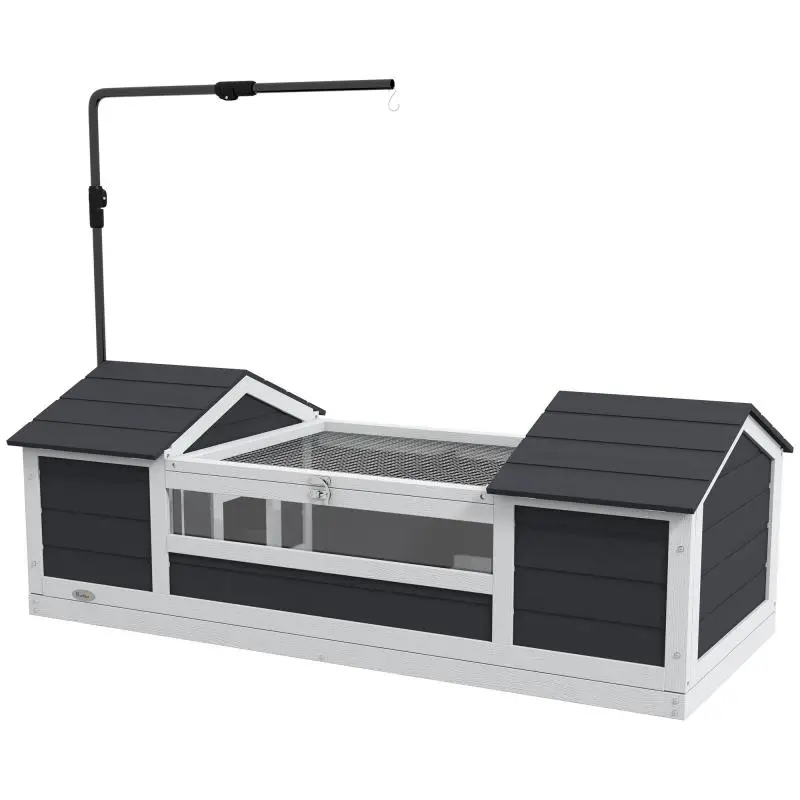 Outdoor Tortoise House and Enclosure, 120 cm