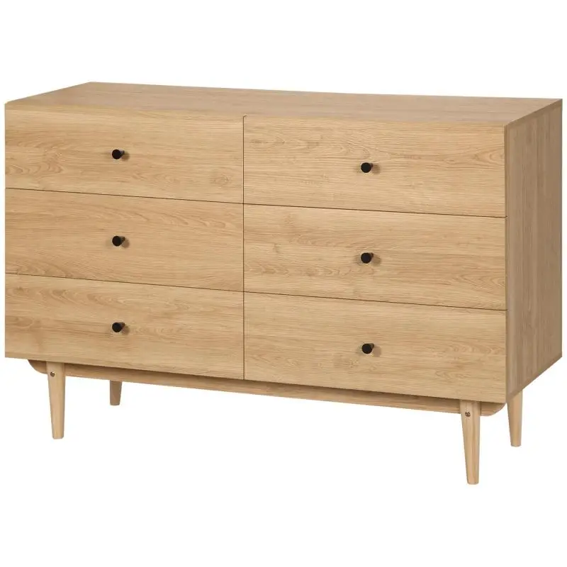 6-Drawer Chest of Drawers, 120 cm