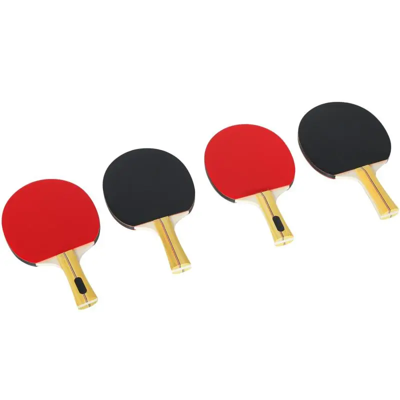 Table Tennis Set with 4 Rackets, 8 Balls and Bag