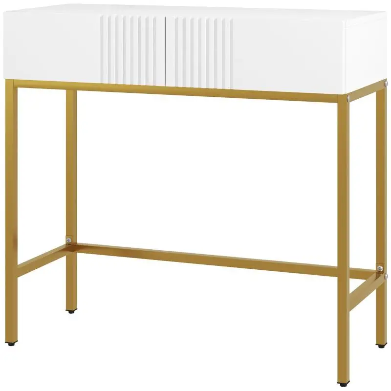 Console Table with 2 Drawers