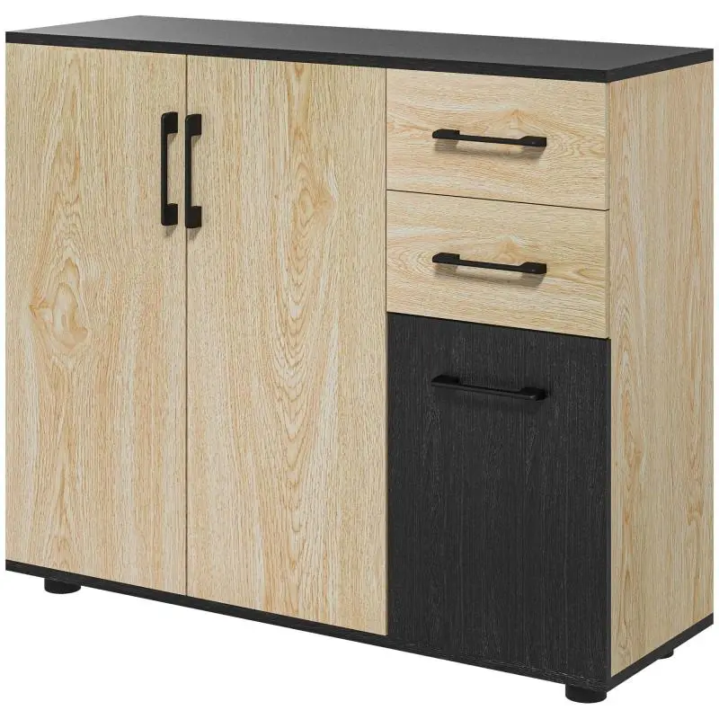 Kitchen Sideboard with 2 Cupboards and 2 Drawers