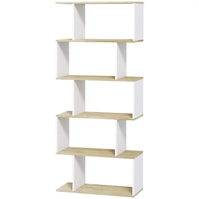 5-Shelf Bookcase, 70 x 29.5 x 163 cm