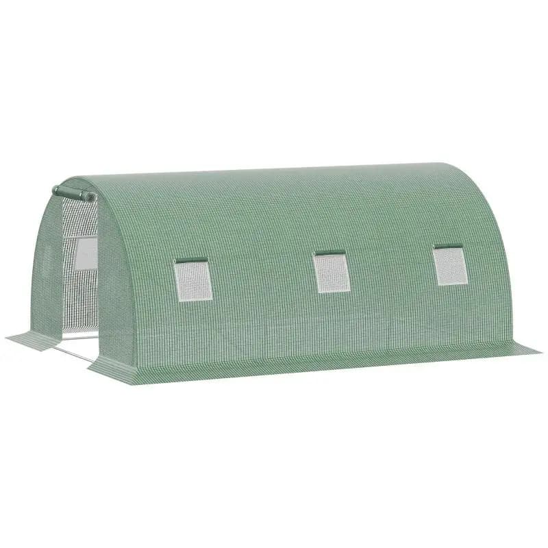 Tunnel Greenhouse, 4.5 x 3 m, 6 Windows